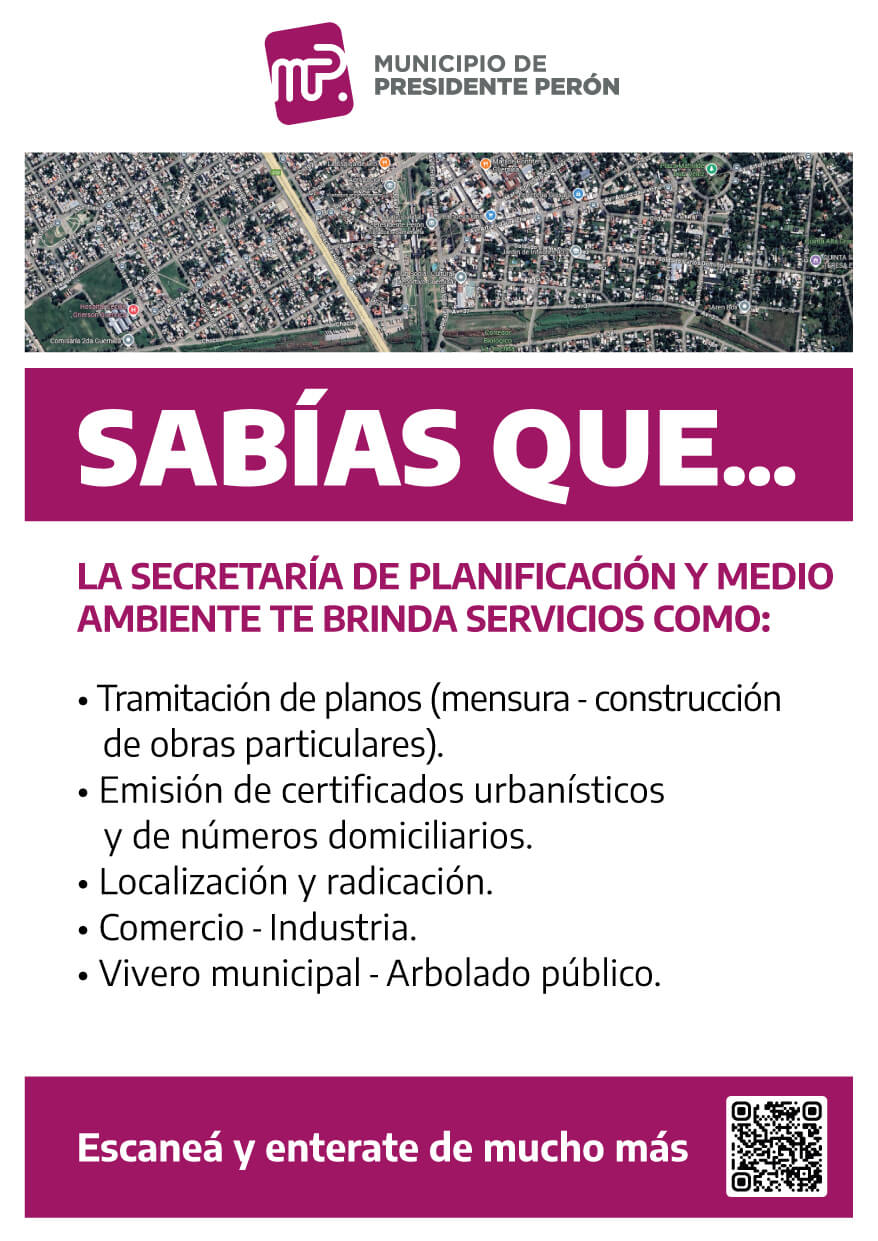 Secretaría de Planificación y Medio Ambiente