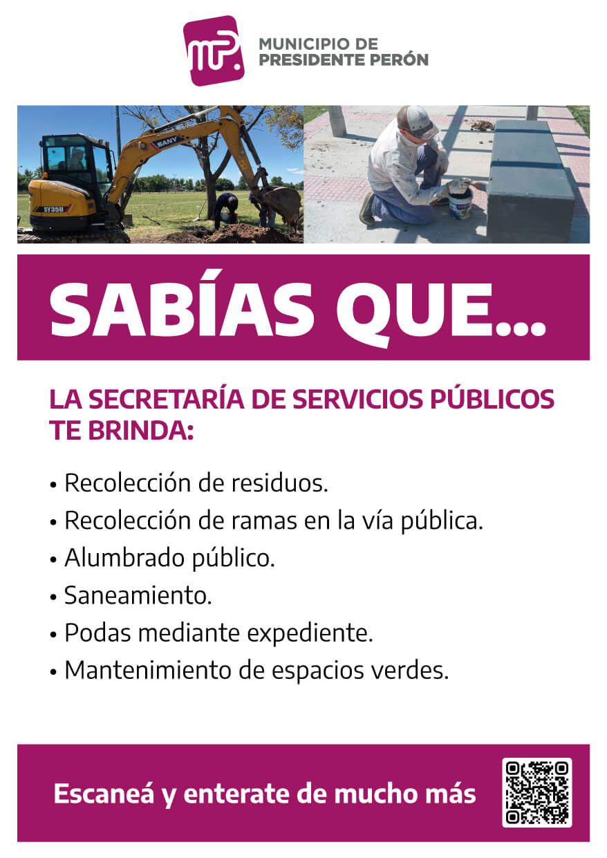 Secretaría de Servicios Públicos